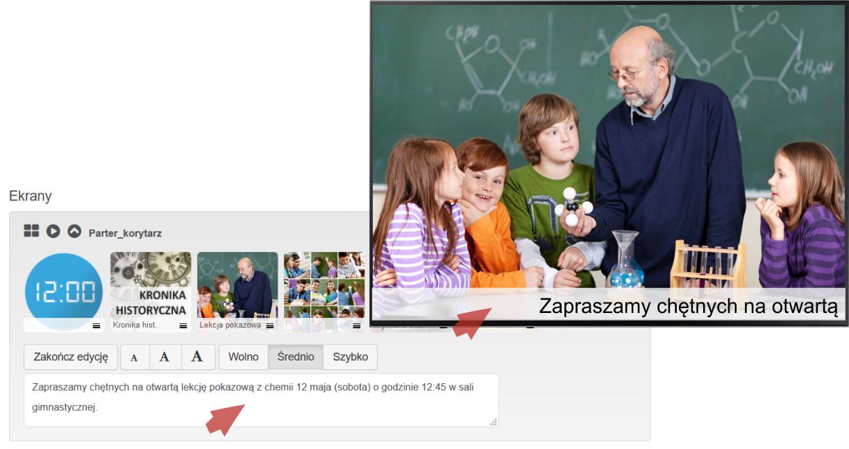Pasek informacyjny